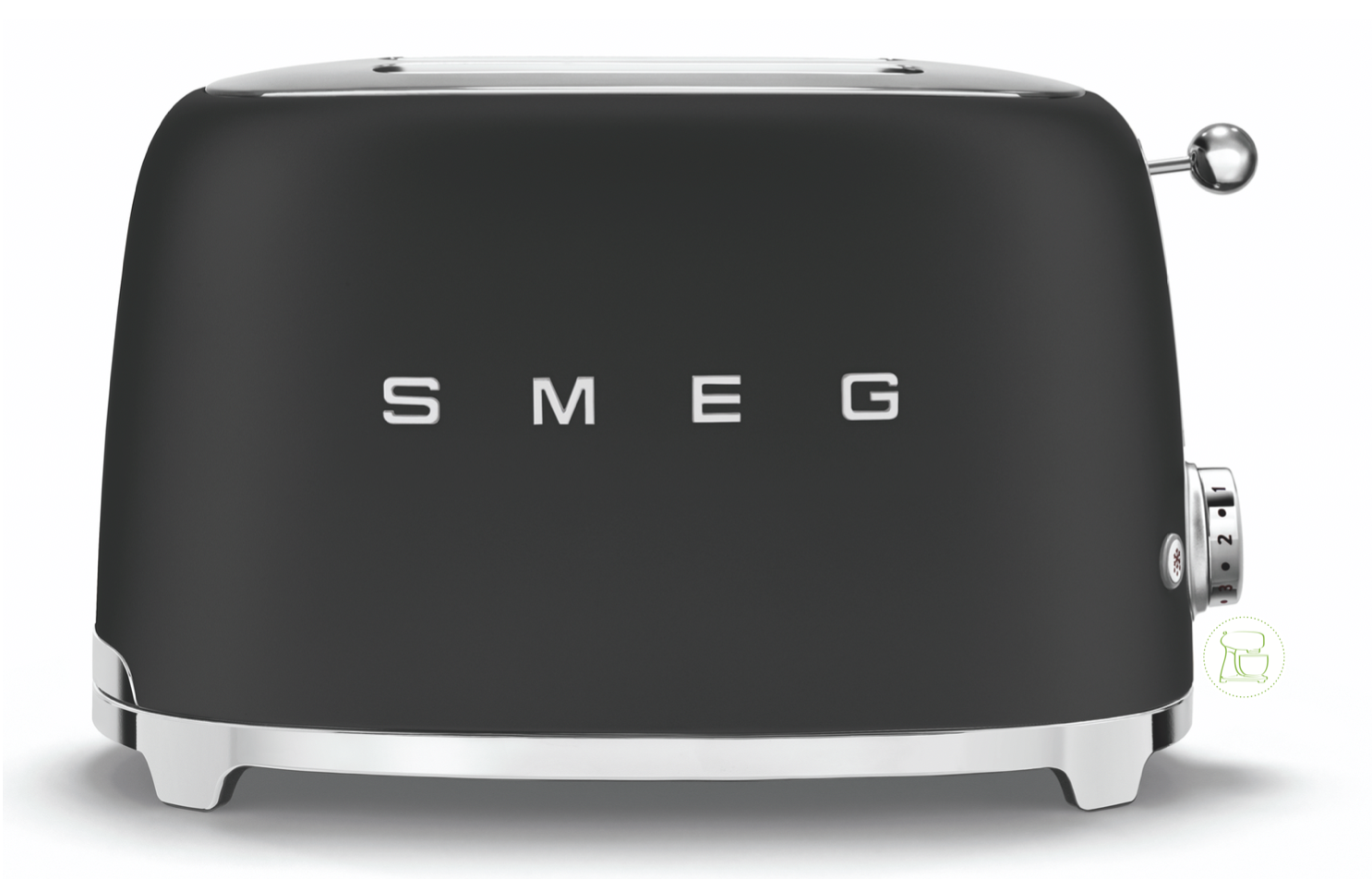 SMEG Toaster Schwarz Matt TSF01BLMEU im KitchenPoint Smeg Premium